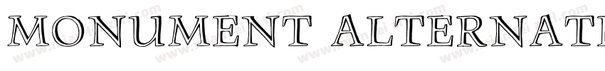 Monument Alternate字体转换